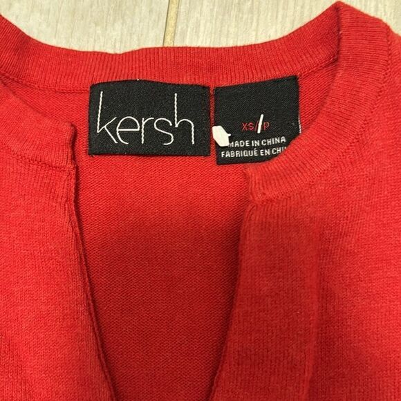New never work Kersh XS cardigan red - Picture 2 of 6